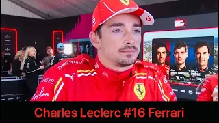 Charles Leclerc Post Qualifying Interview | F1 2024 Australian GP