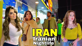 Nightlife in IRAN 🇮🇷 waht is going on at night in IRAN (ایران)