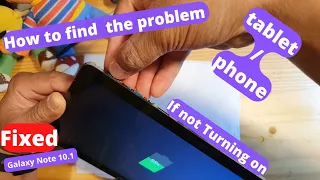 Galaxy Note 10 .1 not turning on FIXED ● Easy Steps how to Troubleshoot DEAD Tablet