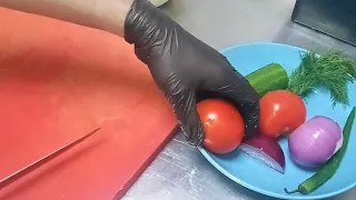 КАК ГОТОВИТЬ САЛАТ ШАКАРОБ 🍅🥒🌰