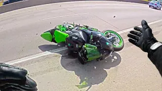 22 Riders Having A Worse Day Than You - Crazy Motorcycle Moments - Ep. 444
