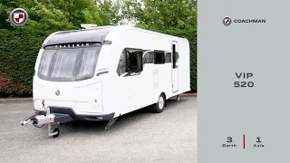 Coachman Caravan Company Ltd VIP 520 2024 Season.