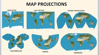 Map projections and their flaws