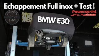 Restoration & Tutorials BMW E30 | Full Stainless Steel Powersprint Exhaust !