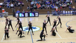 Castle Chargerettes 2/11/17 💛🏀💙 Castle vs Bloomington South game