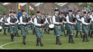 Inveraray and District Pipe Band's first win of 2023 at Gourock