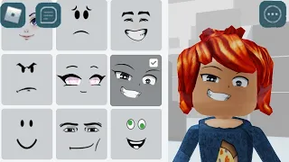 YOU CAN MAKE FACES IN ROBLOX?? 😳