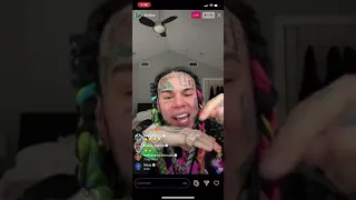 6ix9ine's IG LIVE WITH RECORD BREAKING 2 MILLION LIVE VIEWERS!! (Explains why he snitched)