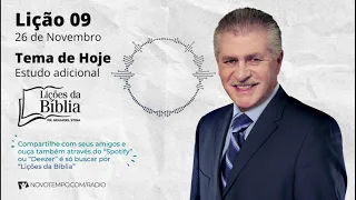 Estudo adicional - Sexta, 26 de Novembro de 2021 (LIÇÕES DA BÍBLIA) com Pr Stina