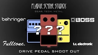 Drive Pedal Blind Shootout: Clean Boost, Overdrive, or Distortion? Yes!