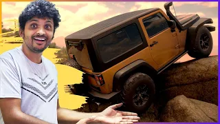 Rock Crawling Jeep Wrangler Rubicon Malayalam Forza Horizon 5 Steering Wheel Gameplay