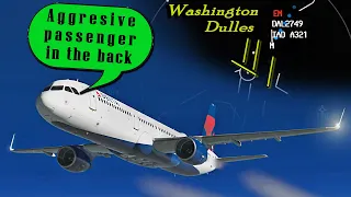 Delta A321 has UNRULY PASSENGER ONBOARD | Diverts to Washington