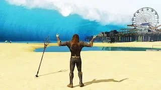 Playing as AQUAMAN in GTA 5!