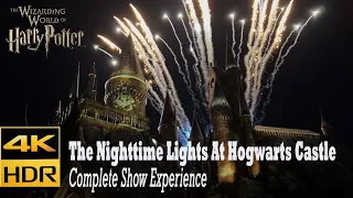 The Nighttime Lights At Hogwarts Castle 4K HDR complete show