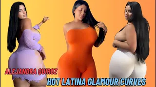 Alejandra Quiroz  Latina Plus Size Fashion Model, Fitness Curvy Trainer, Instagram Star Bio & Wiki