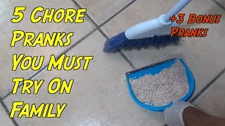 5 Chore Pranks You Must Try! (+3 Bonus Pranks) HOW TO PRANK | Nextraker