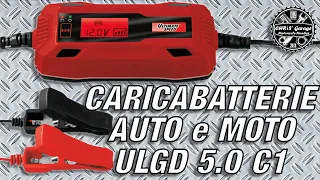 ULTIMATE SPEED Caricabatterie per AUTO e MOTO, 6 e 12 V, ULGD 5.0 C1 uscita 12/2021