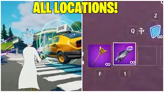 WHERE TO FIND THE GRAB-ITRON WEAPON IN FORTNITE! (All Locations)