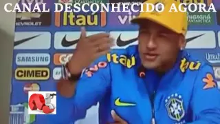 NEYMAR SE IRRITA COM PERGUNTA DE REPÓRTER POR QUE NÃO POSSO SAIR