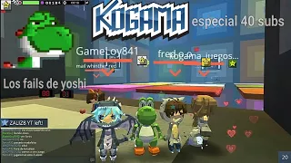 KoGaMa #2 los fails de Yoshi especial 40 subs ft fred, panima y gameloy841