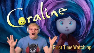 IS *CORALINE* A HORROR MOVIE?? - FIRST TIME WATCHING!!