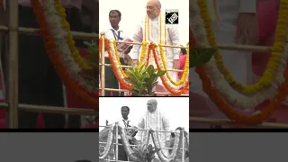 CJI Chandrachud, HM Amit Shah greet each other at Red Fort during Independence Day celebrations