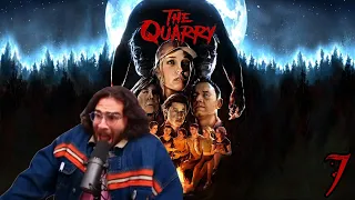Hasanabi makes Nick transform - Gets scared and stalls [The Quarry Part 7]