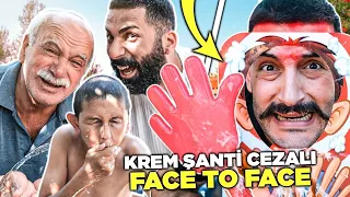 Krem Şantili Face to Face Oynadık