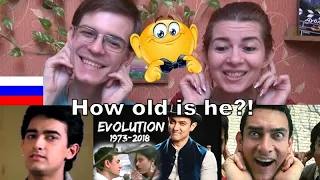 Russian reaction to Aamir Khan Evolution (1973-2018) 🤩 | Why do we like him?