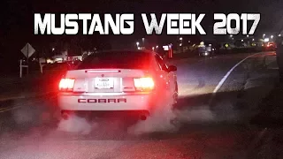 Mustang Week 2017 Pull Outs, Burnouts, Crashes, Cops, and the Sounds of Mustang Week