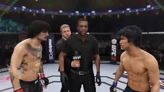 Sean O'Malley vs. Bruce Lee (EA Sports UFC 3) - CPU vs. CPU - Crazy UFC 👊🤪