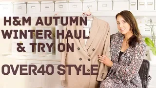H&M HAUL & TRY ON : OVER 40 STYLE : AUTUMN WINTER 2019