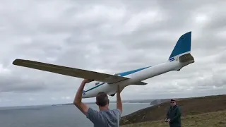 Huge RC Glider Crash- FOX 4,2m span destroyed