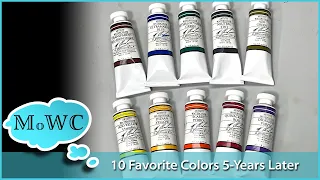 My 10 Favorite Watercolor Colors Revisited. It's My New M. Graham Tube Set