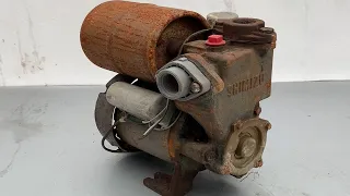 Restoration Old Water Pump Shimizu // Restore Burned Water Pump Motor