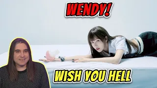 Reacting to WENDY 웬디 'Wish You Hell' MV + His Car Isn't Yours & Best Ever!