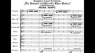 Johann Sebastian Bach - Cantata: Die Himmel erzählen die Ehre Gottes, BWV 76. {w/ score.}