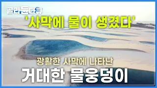 사막 한가운데 수백 개의 거대한 물웅덩이가 생긴 이유?┃경이로운 자연에 우연은 없다┃세상에서 가장 놀라운 사막┃세계테마기행┃#골라듄다큐