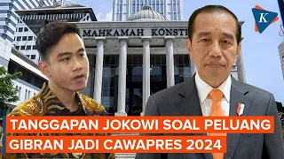 Kata Jokowi soal Kemungkinan Gibran Jadi Cawapres