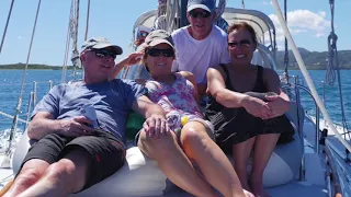 Sailing the Virgin Islands on Genevieve (Hylas 54) 2017