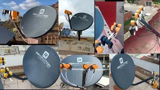 الحلقة الأولى📡 تركيب صحن أفال في المدون مختلفة✅️  وبطروق مختلفة SATELLITE OVAL