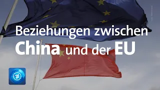 Videogipfel: Beziehungen zwischen China und der EU