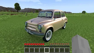 realistic car in minecraft...