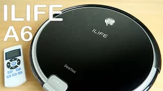 Робот пылесос ILIFE A6 с Алиэкспресс. Подробный обзор и тест!