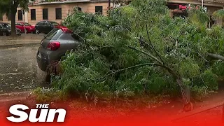 Severe storm batters Mallorca devastating residents