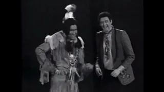 The Ed Ames /Johnny Carson tomahawk moment & SCTV parody with John Candy, Eugene Levy & Joe Flaherty