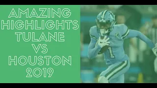 How to Win A Football Game With 3 Seconds Left? Tulane vs Houston 2019