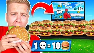 1 KILL = 10 CHEESEBURGER von MC DONALDS 😨