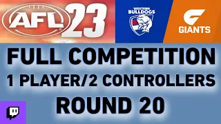 AFL 23 Full Competition: Round 20 WB v GWS