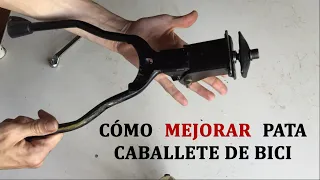 Cómo mejorar pata caballete de Bicicleta